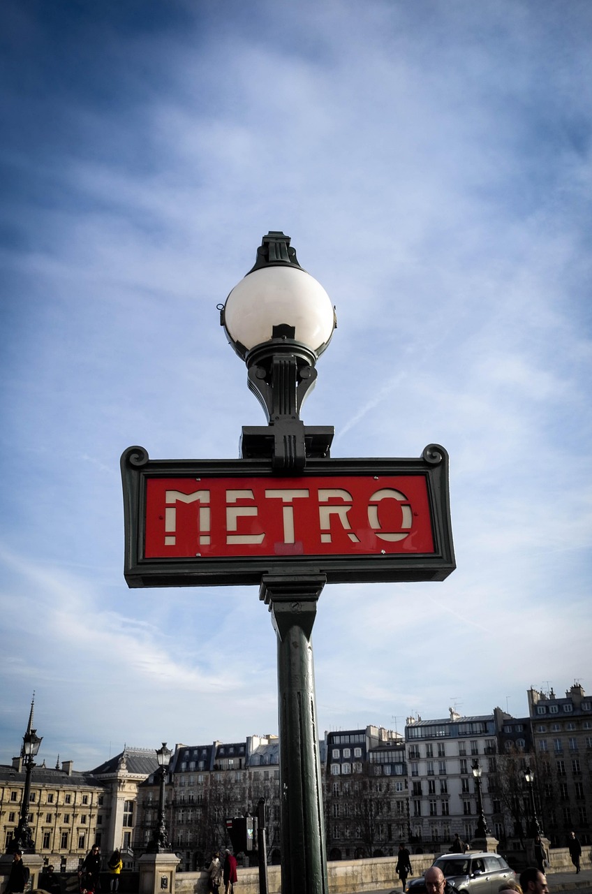metro, paris, france, metro station, subway